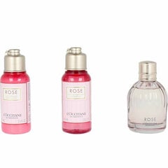 Sieviešu odekolons L'Occitane En Provence Rose EDC (3 pcs) cena un informācija | Sieviešu smaržas | 220.lv