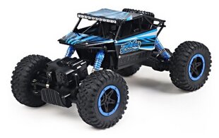 Radiovadāma mašīna — NQD 4WD Rock Crawler 1:18 2,4 GHz — zils cena un informācija | Rotaļlietas zēniem | 220.lv