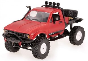 OFF-ROAD Toy car WPL C-14 (1:16, 4x4, 2.4G, LiPo) - Sarkans cena un informācija | Rotaļlietas zēniem | 220.lv