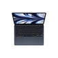 MacBook Air 13” Apple M2 8C CPU, 8C GPU/8GB/256GB SSD/Midnight/INT - MLY33ZE/A цена и информация | Portatīvie datori | 220.lv