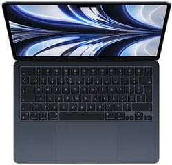 Apple MacBook Air 13” Apple M2 8/512GB Midnight INT MLY43ZE/A cena un informācija | Apple Portatīvie datori, somas | 220.lv