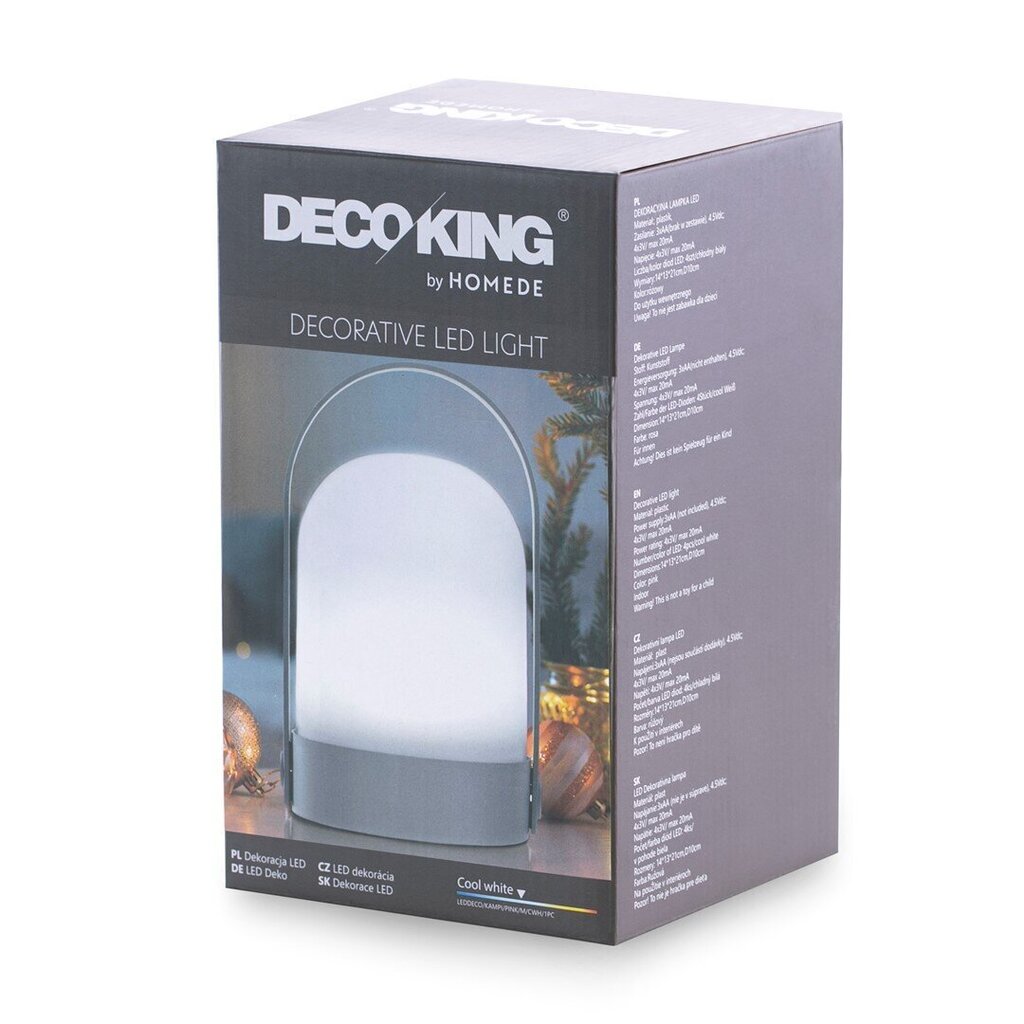Dekorācija DecoKing Decorative LED Light, 4 gab. cena un informācija | Ziemassvētku dekorācijas | 220.lv