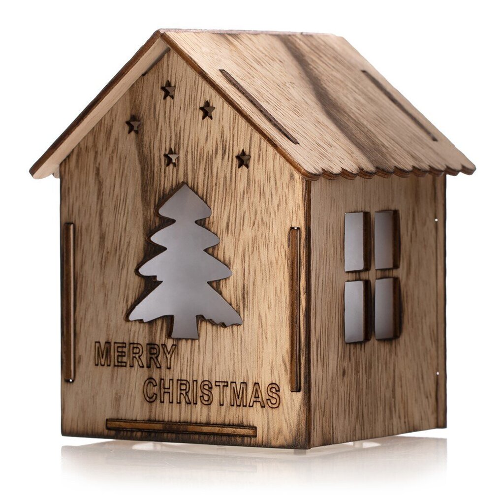 Dekorācija DecoKing Hut LED Decoration Furo, 5 gab. cena un informācija | Ziemassvētku dekorācijas | 220.lv