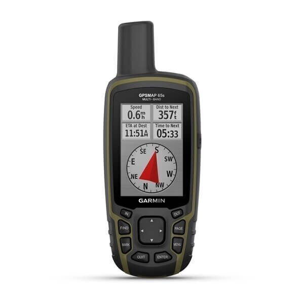 Pārvietojams GPS uztvērējs Garmin GPSmap 65s цена и информация | Auto GPS | 220.lv