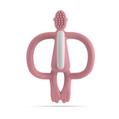 Graužamā rotaļlieta Matchstick Monkey, Dusty Pink, 3 mēn+ цена и информация | Прорезыватели | 220.lv