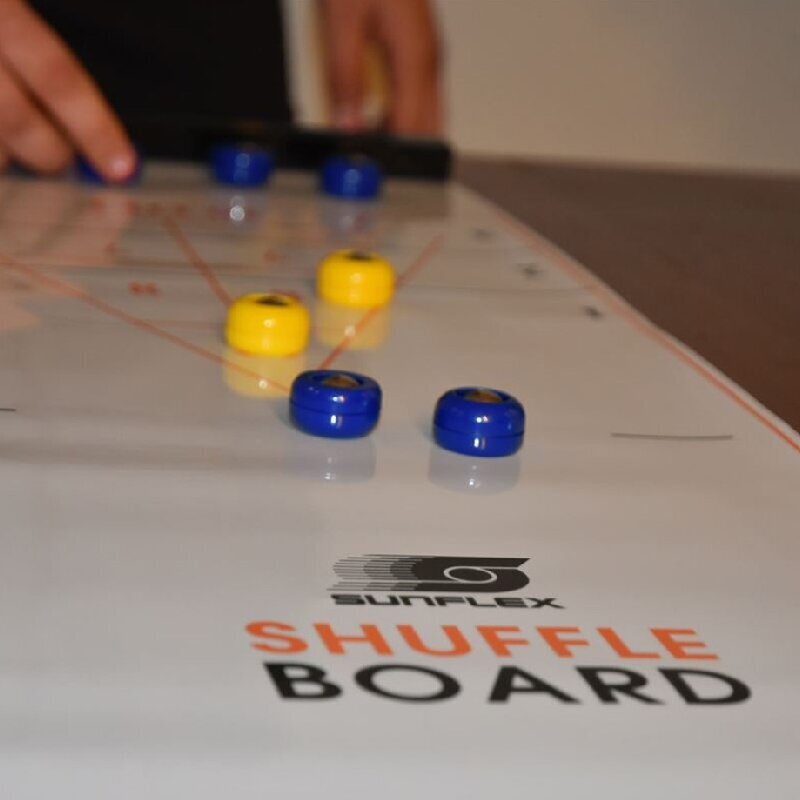 Galda spēle Shuffleboard Sunflex FunSport 80412 цена и информация | Galda spēles | 220.lv