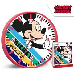 Настенные часы Disney Mickey Mouse, 25 см цена и информация | Аксессуары для детей | 220.lv