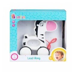 Izglītojoša stumšanas rotaļlieta Zebra cena un informācija | Rotaļlietas zīdaiņiem | 220.lv