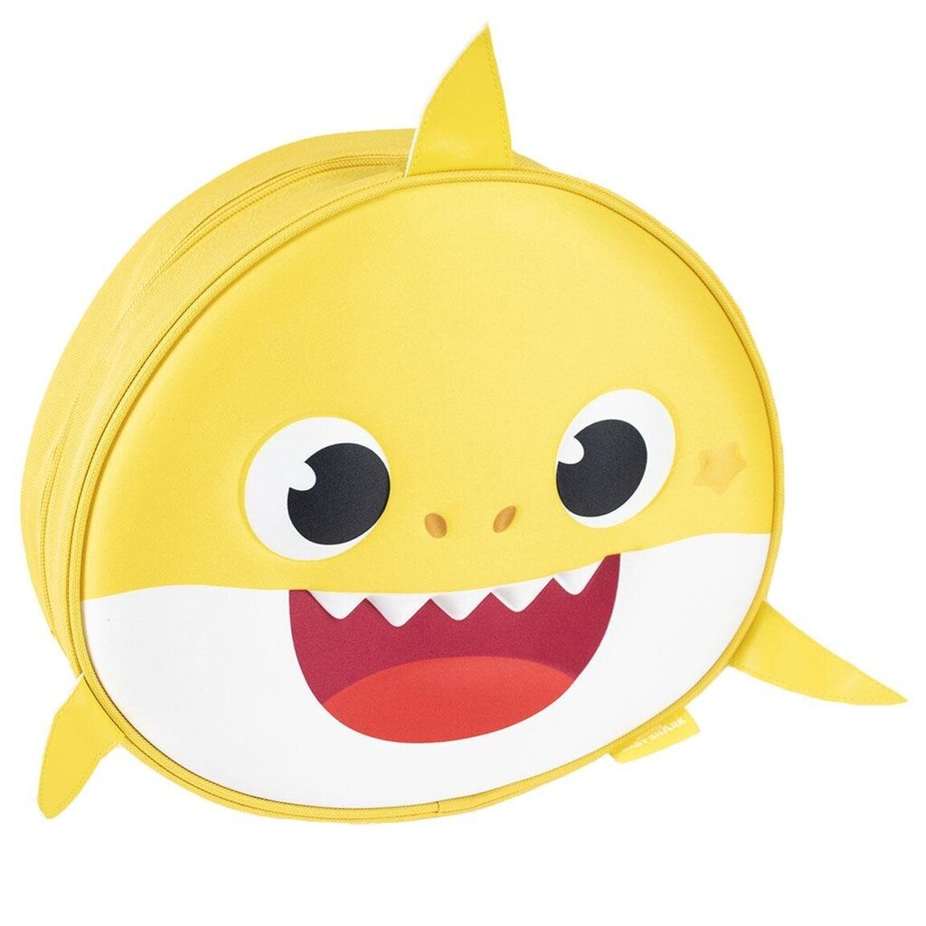 Mugursoma bērniem Baby Shark, dzeltena cena un informācija | Skolas somas | 220.lv