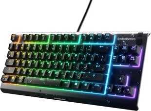 SteelSeries Apex 3 TKLUS cena un informācija | Klaviatūras | 220.lv