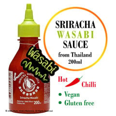 Srirača Vasabi asā mērce - SRIRACHA Wasabi Sauce, Flying Goose Brand, 200ml. cena un informācija | Mērces | 220.lv