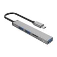 Orico USB Type-C centrmezgls 2 x USB 2.0, 1 x USB 3.0 un TF ligzda