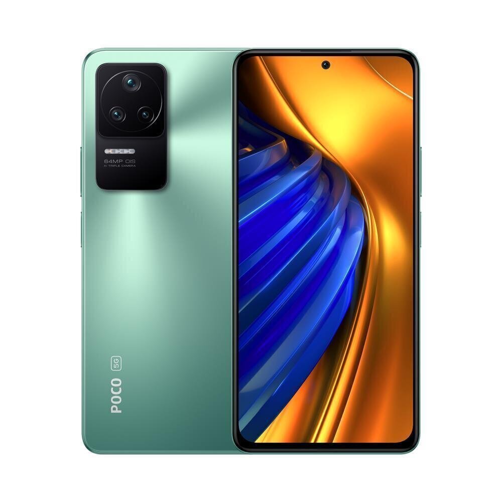 POCO F4, 256GB, Dual SIM, Nebula Green цена и информация | Mobilie telefoni | 220.lv