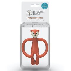 Košļājamā rotaļlieta Matchstick Monkey, Fox, 3 mēn+ cena un informācija | Zobu riņķi | 220.lv