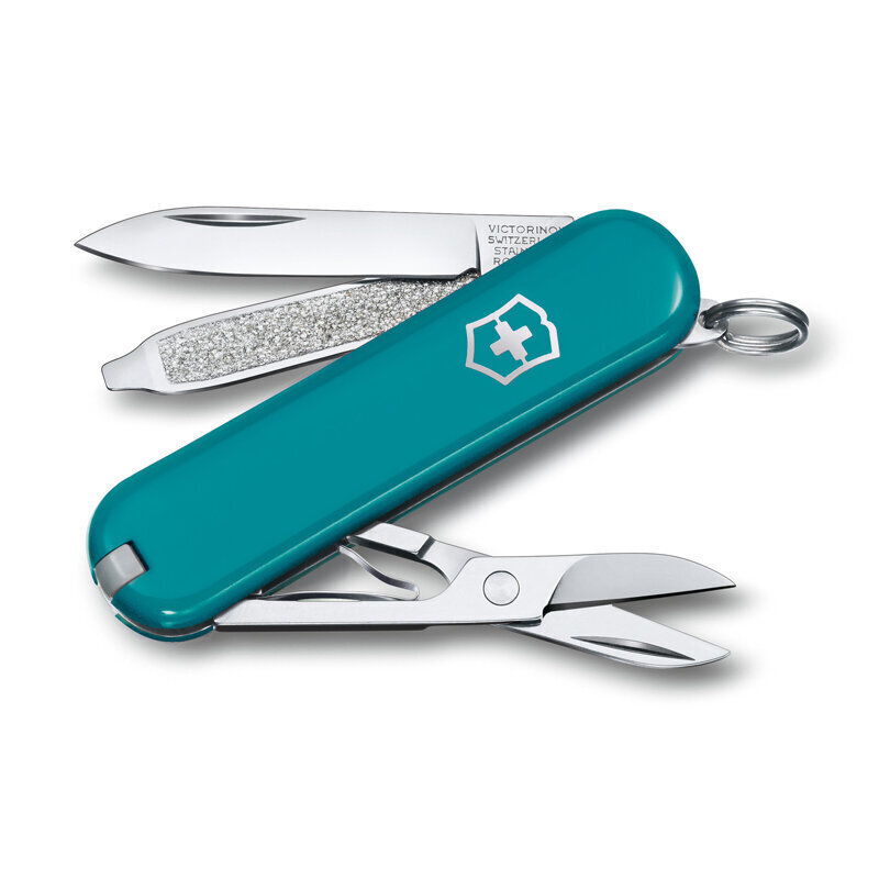 Nazis - VICTORINOX Classic Sd Classic Colors Mountain Lake цена и информация | Tūrisma naži, daudzfunkcionālie instrumenti | 220.lv