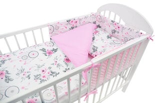 Gultas veļa MINKY 120x90 MyBaby, 5 daļas цена и информация | Детское постельное бельё | 220.lv