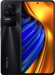 Poco F4 5G Dual Sim 6/128GB Night Black MZB0BMJEU цена и информация | Мобильные телефоны | 220.lv