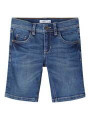 Джинсовые шорты для мальчиков Name It 13202297*01, тёмно-синие 5715223971956 цена и информация | Zēnu šorti | 220.lv