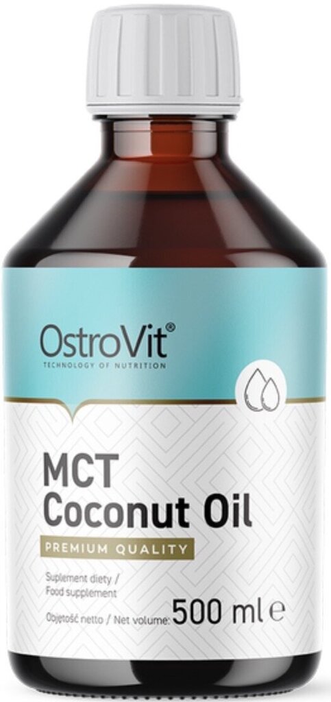 Ostrovit Kokosriekstu MCT eļļa 500 ml cena un informācija | Vitamīni, preparāti, uztura bagātinātāji labsajūtai | 220.lv