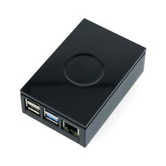 Korpuss, piemērots Raspberry Pi 4B - Multicomp Pro - melns цена и информация | Электроника с открытым кодом | 220.lv