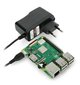 justPi barošanas avots microUSB 5.1V/3A, piemērots Raspberry Pi 3B+/3B/2B/Zero цена и информация | Atvērtā koda elektronika | 220.lv