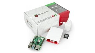 Набор Raspberry Pi 4B WiFi 4GB RAM с официальными аксессуарами цена и информация | Электроника с открытым кодом | 220.lv