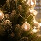 LED virtenes bumbuļi DecoKing, 1.5 m, 10, balti cena un informācija | Ziemassvētku dekorācijas | 220.lv