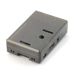 Korpuss Raspberry Pi Model 3B+/3B/2B, caurspīdīgs, tonēts цена и информация | Электроника с открытым кодом | 220.lv