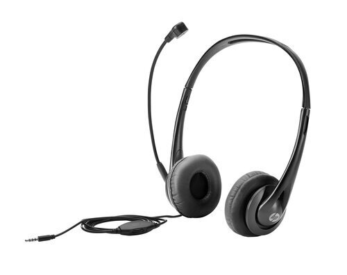 HPI Wired 3.5mm Combo Audio Jack Headset - Black T1A66AA цена и информация | Austiņas | 220.lv