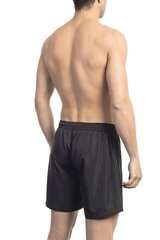 Pludmales šorti, BIKKEMBERGS Medium boardshort BLACK cena un informācija | Peldšorti, peldbikses | 220.lv