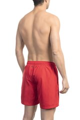 Pludmales šorti, BIKKEMBERGS Medium boardshort RED cena un informācija | Peldšorti, peldbikses | 220.lv