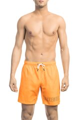 Pludmales šorti, BIKKEMBERGS Medium boardshort ORANGE cena un informācija | Peldšorti, peldbikses | 220.lv