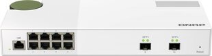 Коммутатор Qnap QSW-M2108-2S. цена и информация | Коммутаторы (Switch) | 220.lv