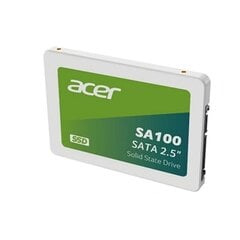 SSD Acer SA100 2,5 480GB SATA3 цена и информация | Внутренние жёсткие диски (HDD, SSD, Hybrid) | 220.lv