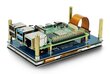 Ietilpīgs skārienjutīgais ekrāns 4.3" 800x480px DSI ar aizsargājošu korpusu, piemērots Raspberry Pi, Waveshare 18645 cena un informācija | Atvērtā koda elektronika | 220.lv