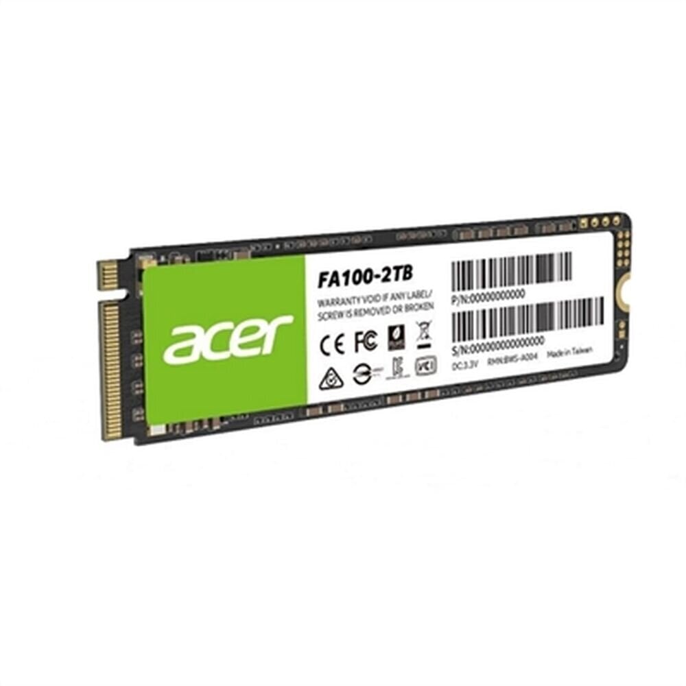 SSD Acer FA100 M.2 512GB PCIe G3x4 2280 цена и информация | Iekšējie cietie diski (HDD, SSD, Hybrid) | 220.lv