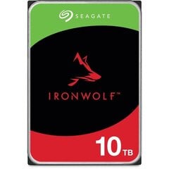 Cietais disks|SEAGATE|IronWolf|10TB|SATA 3.0|256 MB|7200 apgr./min|3,5"|ST10000VN000 cena un informācija | Iekšējie cietie diski (HDD, SSD, Hybrid) | 220.lv