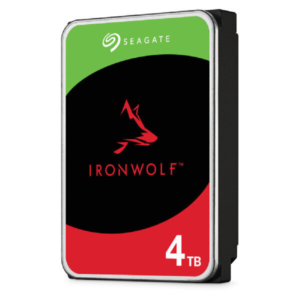 Seagate IronWolf ST4000VN006 - cietais disks - 4 TB - SATA 6Gb/s cena un informācija | Iekšējie cietie diski (HDD, SSD, Hybrid) | 220.lv