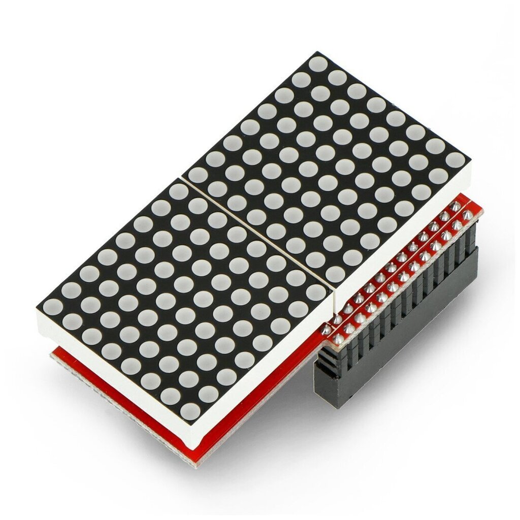 LED matrica 16x8 MAX7219, piemērota Raspberry Pi цена и информация | Atvērtā koda elektronika | 220.lv