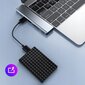 USB adapteris Apple Macbook Klēpjdatoriem 8-in-1 (2x USB 3.0, SD, HDMI, Type-C) cena un informācija | Adapteri un USB centrmezgli | 220.lv