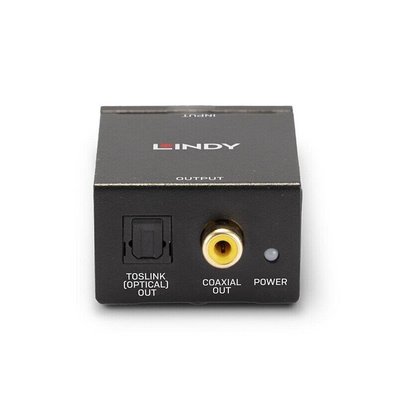 Lindy TOSLINK/70309 cena un informācija | Adapteri un USB centrmezgli | 220.lv