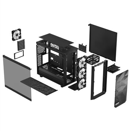 Fractal Design FD-C-MEL2A-05 cena un informācija | Datoru korpusi | 220.lv