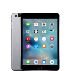 iPad mini 4 7.9" 64GB WiFi + Cellular, Space Gray (lietots, stāvoklis A) cena un informācija | Planšetdatori | 220.lv
