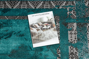 Современный винтажный ковёр De Luxe 1516, зелёный цена и информация | Ковры | 220.lv