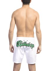 Pludmales šorti, BIKKEMBERGS Medium boardshort WHITE cena un informācija | Peldšorti, peldbikses | 220.lv