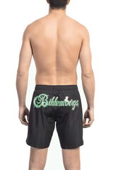 Pludmales šorti, BIKKEMBERGS Medium boardshort BLACK cena un informācija | Peldšorti, peldbikses | 220.lv