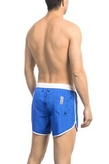 Pludmales šorti, BIKKEMBERGS Short boardshort BLUE cena un informācija | Peldšorti, peldbikses | 220.lv