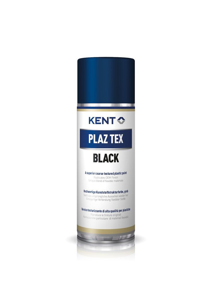 Plastmasas konstrukciju remonts Kent Plaz Tex, melns - 400 ml (86235) cena un informācija | Auto ķīmija | 220.lv
