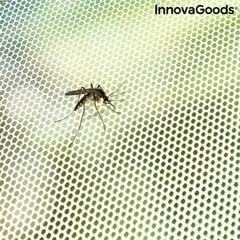 Aizsargājošs tīkls logam ar lipekli, pret kukaiņiem, moskītiem, insektiem, Balts 120 x 100 cm cena un informācija | Moskītu tīkli | 220.lv