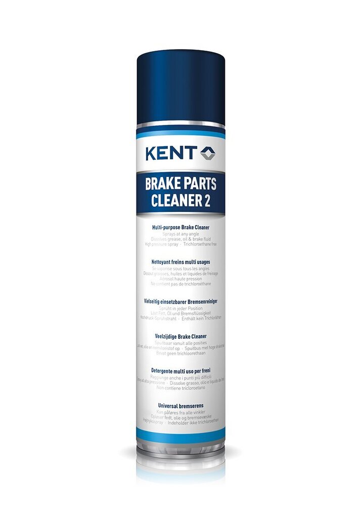 Bremžu tīrītājs Kent Brake Parts Cleaner 2, 600 ml (83910) cena un informācija | Auto ķīmija | 220.lv